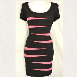 Flirty Striped Mini Dress